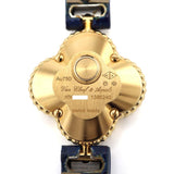 稼働 腕時計 VanCleef&Arpels VCA ヴァンクリーフ アルハンブラ Au750 VCAR08WT00 2025.10月電池交換済 箱保 25k877-1