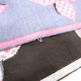 LOUIS VUITTON ルイヴィトン LV マフラー M73895 エシャルプ・ジャイアントポップ ウール100％ リバーシブル 箱有 M4393