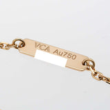 仕上済 VanCleef&Arpels ヴァンクリーフ&アーペル VCA マジックアルハンブラ ネックレス 銀座限定 Au750 6.3g ケース有 H10568