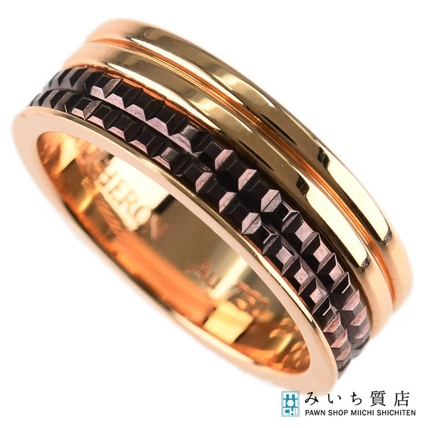 Boucheron ブシュロン キャトルクラシック リング 指輪 750 #52 約11.5号 約8.2g ジュエリー 箱・保あり 22k463-1