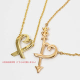 仕上げ済 TIFFANY＆Co. ティファニー ハート＆アロー ペンダント ネックレス 750 ゴールド 約3.5g ジュエリー アクセサリー ◆ 26k555-3