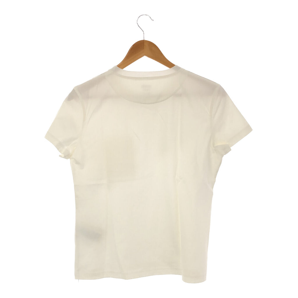 エルメス HERMES Tシャツ 38 サイズ 3E4620DL ホワイト 白 綿 半袖 ...