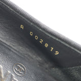 CHANEL シャネル G02819 バレエシューズ パンプス フラットシューズ 靴 36C レディース ブラック 箱有 25k255-3