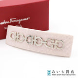 Salvatore Ferragamo フェラガモ バレッタ ピンク系 レディース ヘアアクセサリー 箱有 H20476-4
