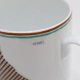 HERMES エルメス マグ ソー・エルメス シュヴァルマグカップ コップ 食器 ホワイト系 箱付き 26k493-6