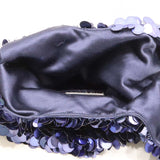 Anya Hindmarch アニヤハインドマーチ スパンコール POLO ミニトートバッグ ブルー ハンドバック H21463