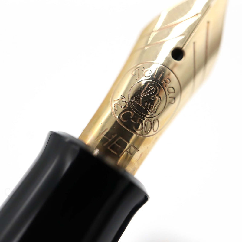未使用 PELIKAN ペリカン 万年筆 12C-500 HEF インク付き 筆記未確認 H529