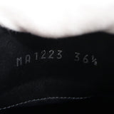 LOUIS VUITTON ルイヴィトン LV MA1223 レコードラインローファー シューズ 36 1/2 約23.5cm ブラック 箱 26k541-2
