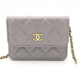 CHANEL シャネル チェーンウォレット マトラッセ ミス ココマーク クラッチウィズチェーン ショルダーバッグ 箱ギャラあり H14432