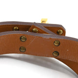 HERMES エルメス ブレスレット トゥルニス グレー シルバーカラー アクセサリー 袋有 M4012