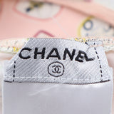 CHANEL シャネル キャミソール P28222 サイズ38 ココマーク バレンタイン 総柄 ピンク レディース トップス 服 H18655
