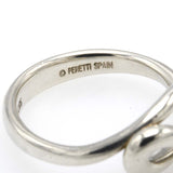 TIFFANY&Co. ティファニー オープン ウェーブ リング シルバー925 11.5号 指輪 3.2g レディース ok1461