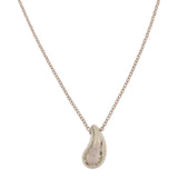 TIFFANY&Co. ティファニー ネックレス ティアドロップ シルバー 925 約3.2g アクセサリー 袋有 H10337
