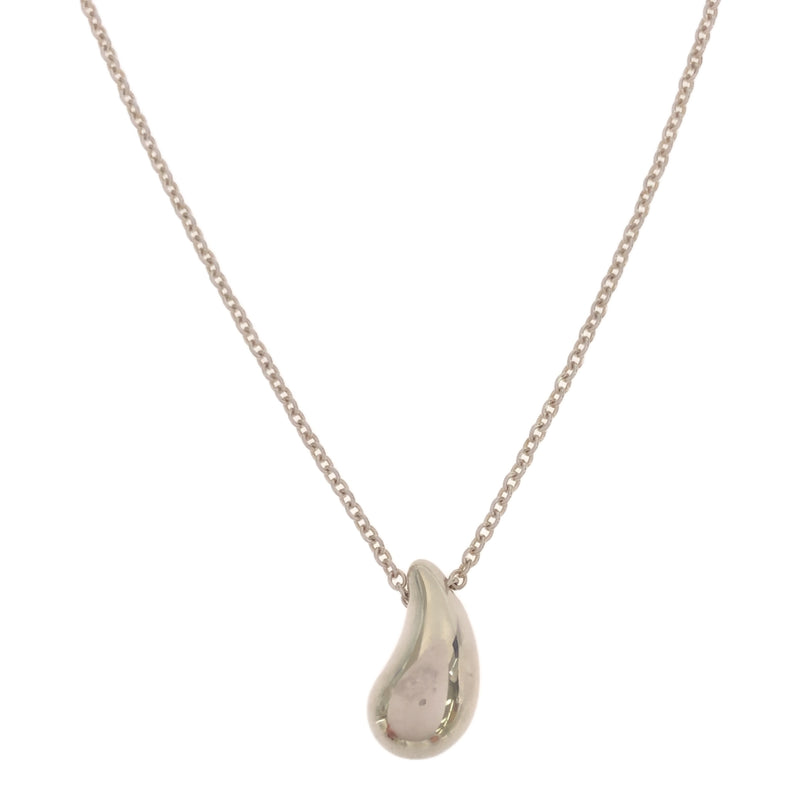 TIFFANY&Co. ティファニー ネックレス ティアドロップ シルバー 925 約3.2g アクセサリー 袋有 H10337
