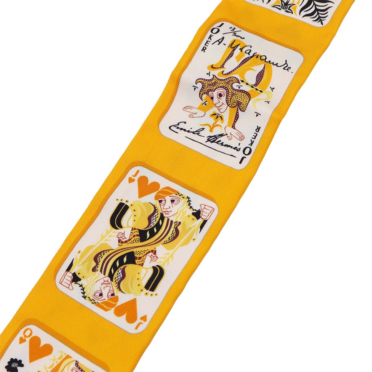 HERMES エルメス ツイリー Jeu De Cartes ジュード カルツ トランプ柄