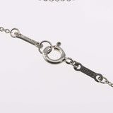 TIFFANY＆Co. ティファニー ネックレス オープンハート 15mm シルバー 925 約2.6g アクセサリー ok1352