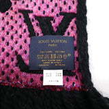 LOUIS VUITTON ルイヴィトン M71578 エシャルプ・ロゴマニア スーパーステイション 干支 マフラー ブラック M4456