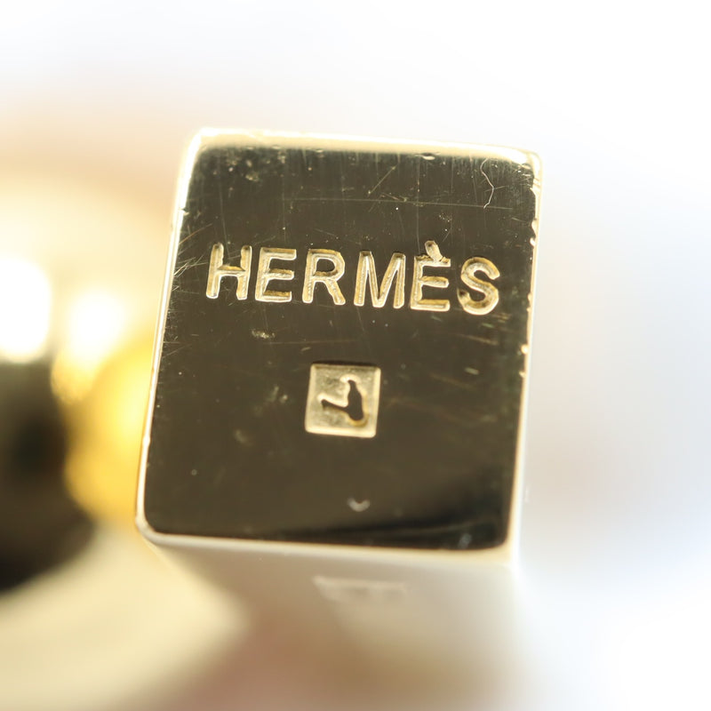 HERMES エルメス カデナ チャーム 2001年 地球 未知なる地球の美を求めて 南京錠 キーリング H7203