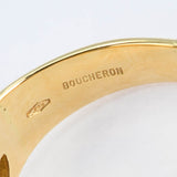 仕上済 Boucheron ブシュロン メノウ リング 指輪 750 ゴールド 約10号 約10.1g ジュエリー H6062