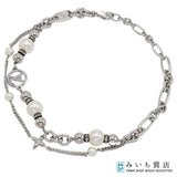 LOUIS VUITTON LV ルイヴィトン LV ネックレス M02870 フェイクパール 約56.8g アクセサリー 箱 袋 H21070