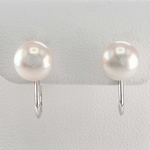 TASAKI タサキ イヤリング SV シルバー パール 7.9mm 約2.8g アクセサリー H8839