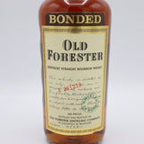 未開栓 お酒 OLD FORESTER オールド フォレスター ウィスキー 750ml 50% 23k202-15