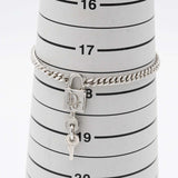 Christian Dior ディオール ブレスレットブレス カデナモチーフ 約9.7g シルバーカラー アクセサリー H22474