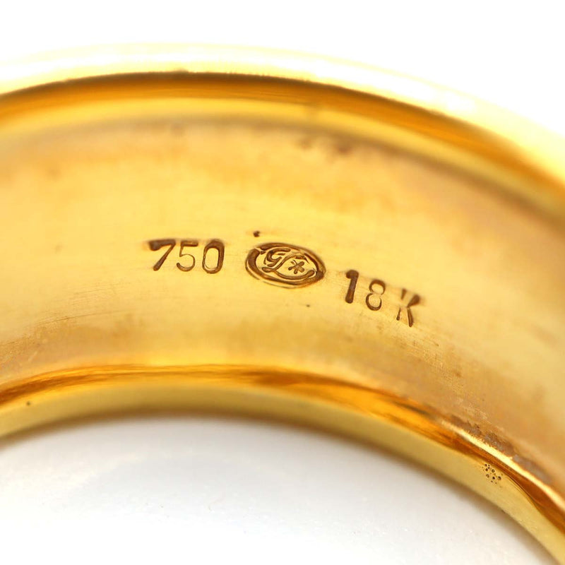 VERSACE ヴェルサーチ リング 指輪 メデューサ 750 K18 ゴールド 重量約10.3g 約13号 アクセサリー H11367