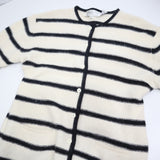 Christian Dior THE SUIT ディオール RN54050 カーディガン ボーダー アウター ラムウール 10サイズ レディース H20686