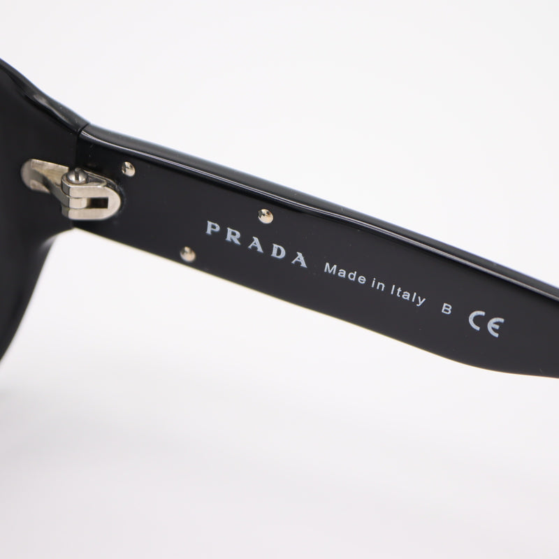 PRADA プラダ サングラス SPR10M 59□16 1AB-1A1 130 眼鏡 メガネ 度なし ブラック ケース有 H19888
