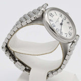腕時計 稼働 FREDERIQUE CONSTANT クラシックアールデコ クォーツ シルバー色文字盤 H23716