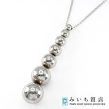 GEORG JENSEN ジョージジェンセン ネックレス ケイブ 925 約17.7g アクセサリー 25k651-9