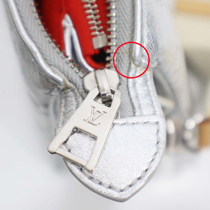 LOUIS VUITTON ルイ・ヴィトン ショルダーバッグ クッサンPM M57913 シルバー バック 鞄 24s361-1