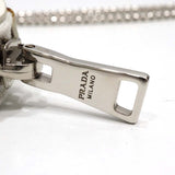PRADA プラダ トライアングル チェーン ポーチ ミニポーチ ショルダー 1NR005 白 ホワイト コインケース 箱保ストラップ H20533
