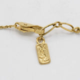 Yves Saint Laurent イヴ サンローラン YSL ネックレス GP ゴールドカラー アクセサリー H23573