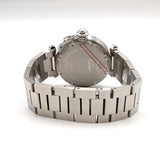 稼働 腕時計 Cartier カルティエ パシャC メリディアン GMT ビッグデイト W31049M7 自動巻き 黒色文字盤 M3795