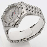 腕時計 稼働 TAG HEUER タグ・ホイヤー 962.206-2 クォーツ プロフェッショナル シルバー色文字盤 25s806-1