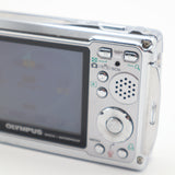 OLYMPUS オリンパス デジタルカメラ μ720SW デジカメ シルバーカラー 動作確認済 H16010-2