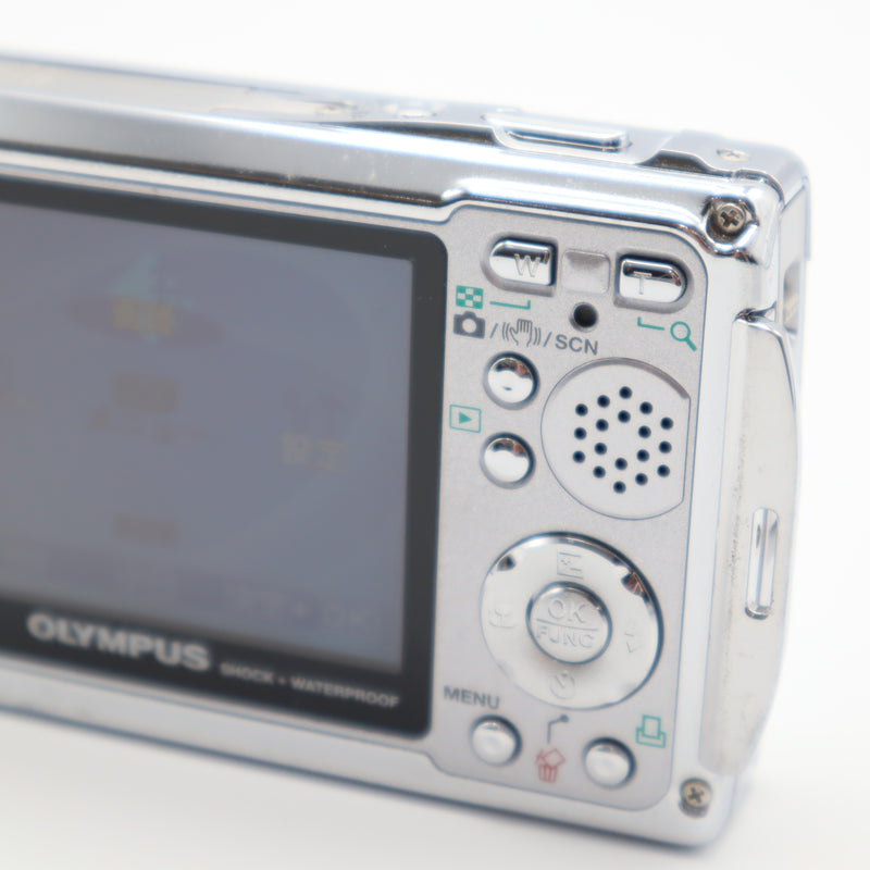OLYMPUS オリンパス デジタルカメラ μ720SW デジカメ シルバーカラー 動作確認済 H16010-2