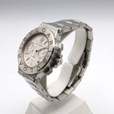 稼働 腕時計 BVLGARI ブルガリ Diagono ディアゴノ 40mm DG40SCH クロノグラフ 自動巻き SS 箱取説 ok1653