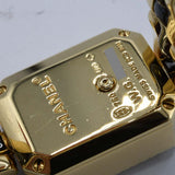腕時計 稼働 CHANEL シャネル プルミエール H2436 ダイヤベゼル 750 53.6g クォーツ 袋・保・工具・コマ H11167