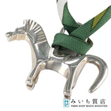 HERMES エルメス ネックレス シュバルツ 馬 カデナ シルバー SV925 約23.2g アクセサリー 25k430-4
