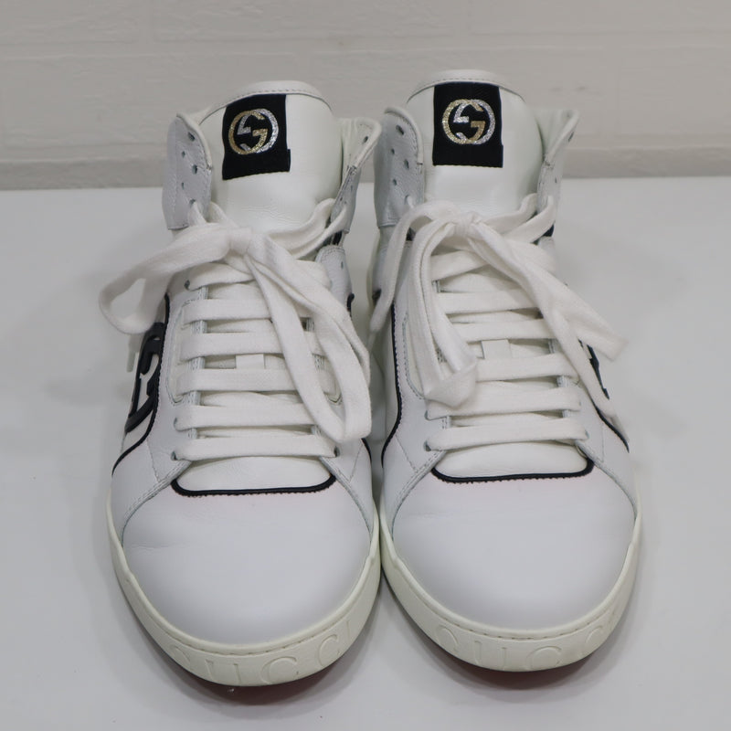 グッチ GUCCI スニーカー 7G ハイカット GG 295322 ホワイト 靴 シューズ アパレル H16401