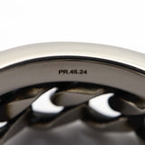 FENDI フェンディ シグネチャーリング チェーンモチーフ PR.45.24 指輪 Sサイズ 17.5号 箱有 J612