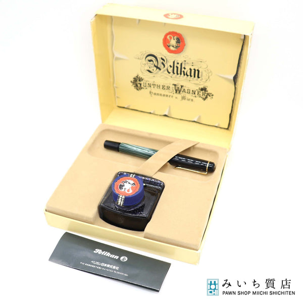 未使用 PELIKAN ペリカン 万年筆 12C-500 HEF インク付き 筆記未確認 H529