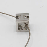 HERMES エルメス Hキューブ ネックレス カージュドアッシュ ブラック アクセサリー 箱 H13827