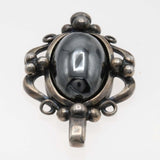 GEORG JENSEN ジョージジェンセン トップ 1989-2009 925 ヘマタイト ヘリテージコレクション 約9.3g アクセサリー H24426