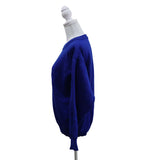 HERMES エルメス 青 セーター サイズXS ニット ウール100% レディース H21644