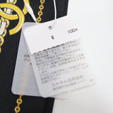 CHANEL シャネル ツイリー ヘアバンド AA8232 カメリア チェーンモチーフ ココマーク 絹100 ブラック H19286