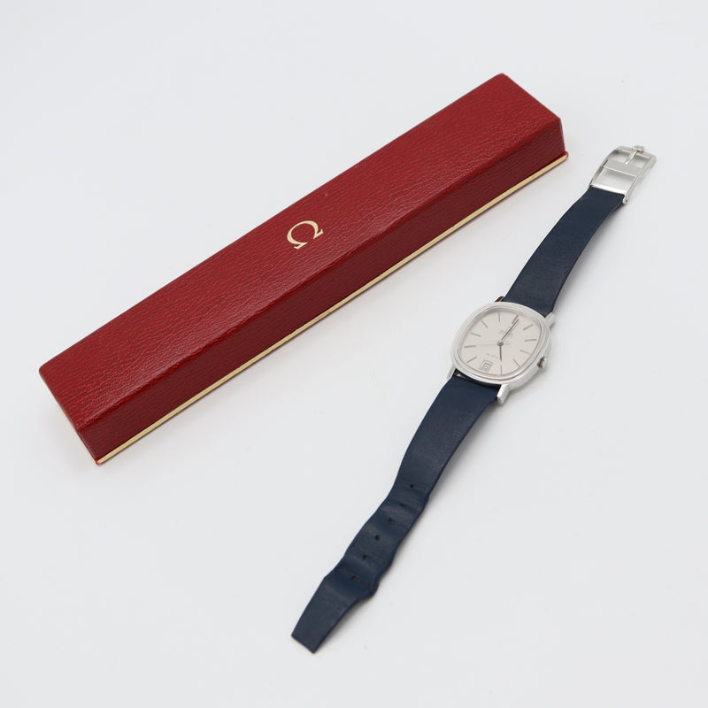 稼働 腕時計 OMEGA オメガ DE VILLE デビル 162.0063 自動巻き デイト シルバー色文字盤 ケース有 H6754